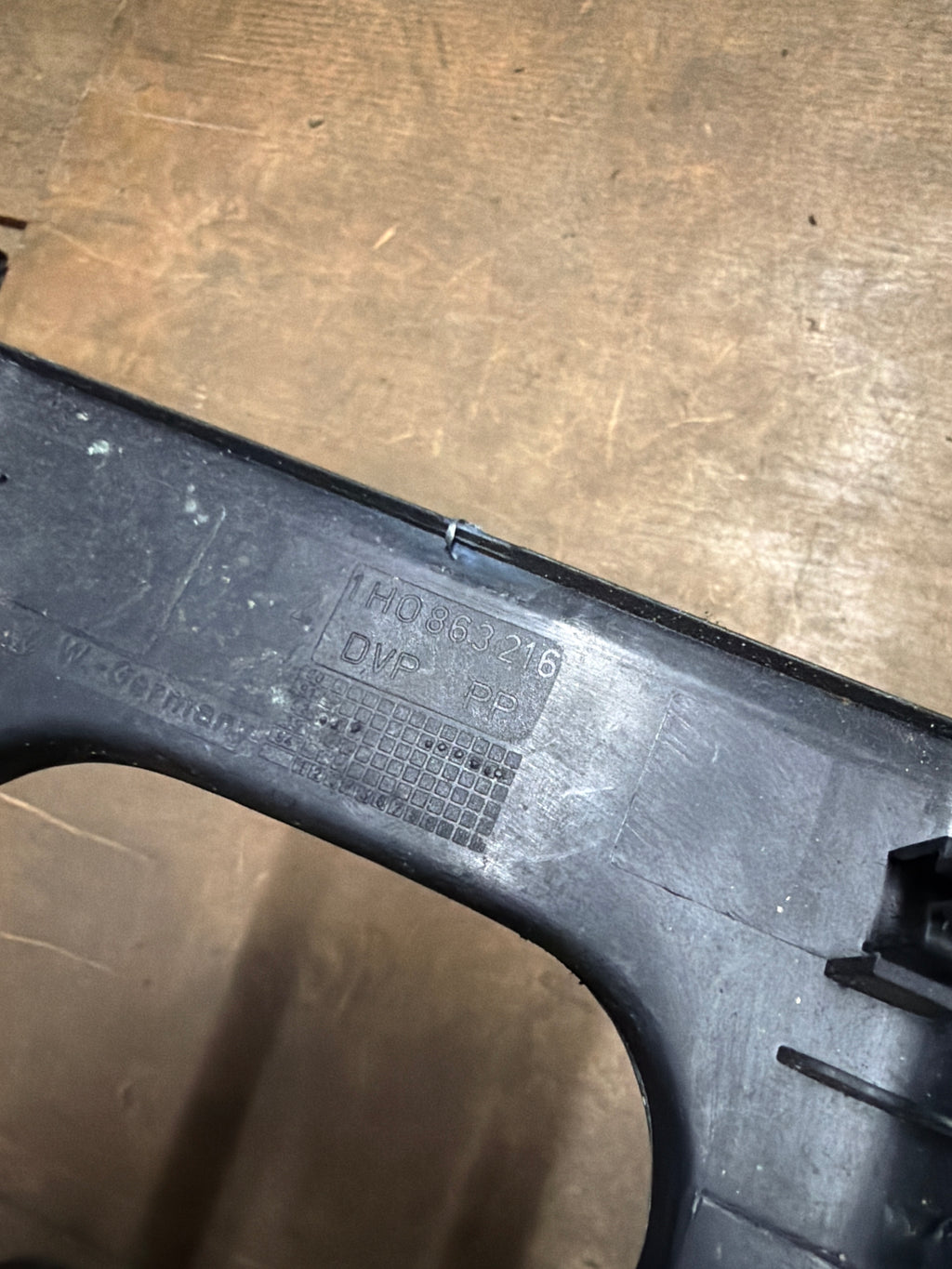 VW Golf 3 Schaltkulisse Mittelkonsole Abdeckung 1H0863216 gebraucht