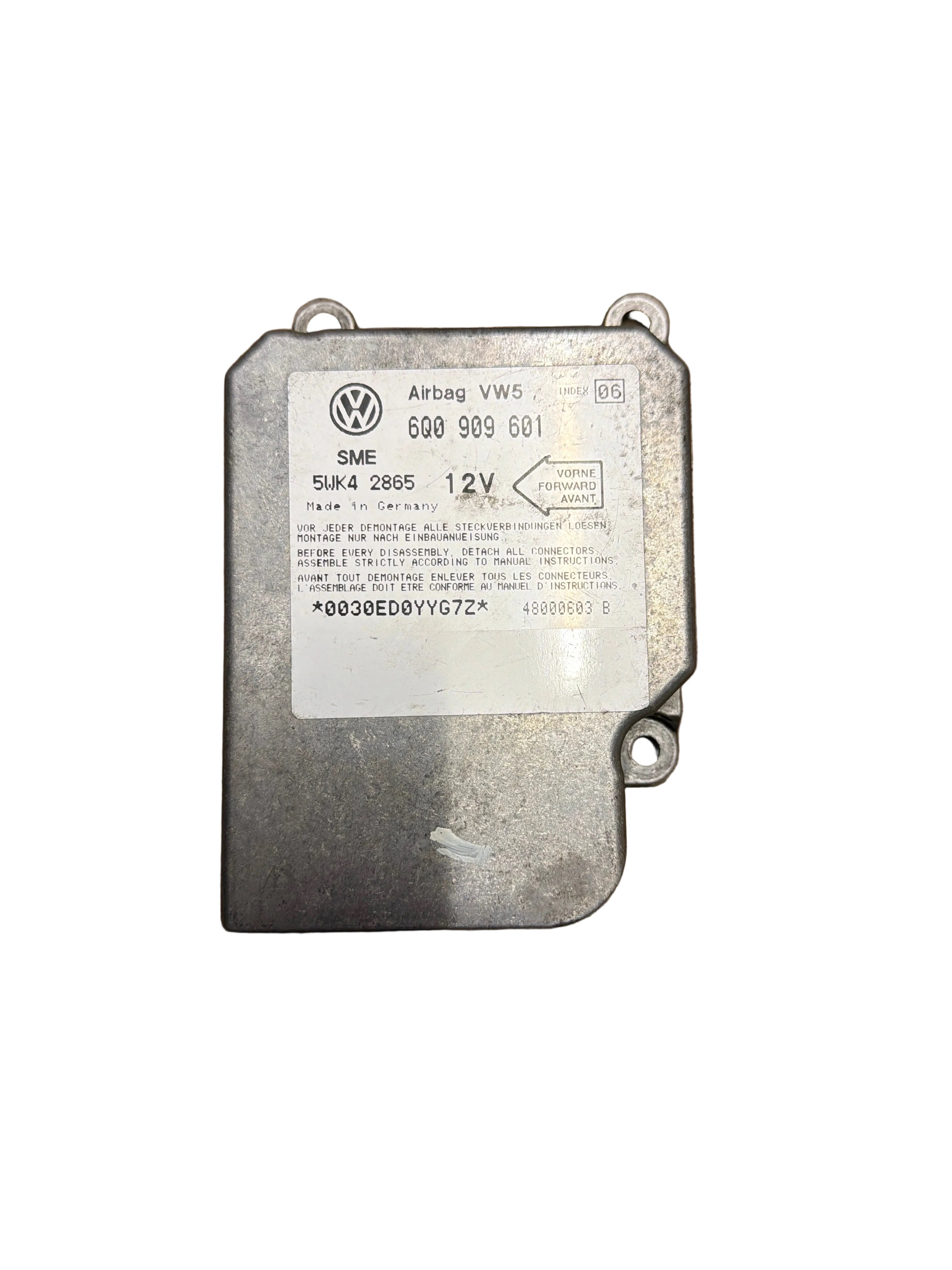 6Q0909601 Airbag Steuergerät VW Audi Seat Skoda Original