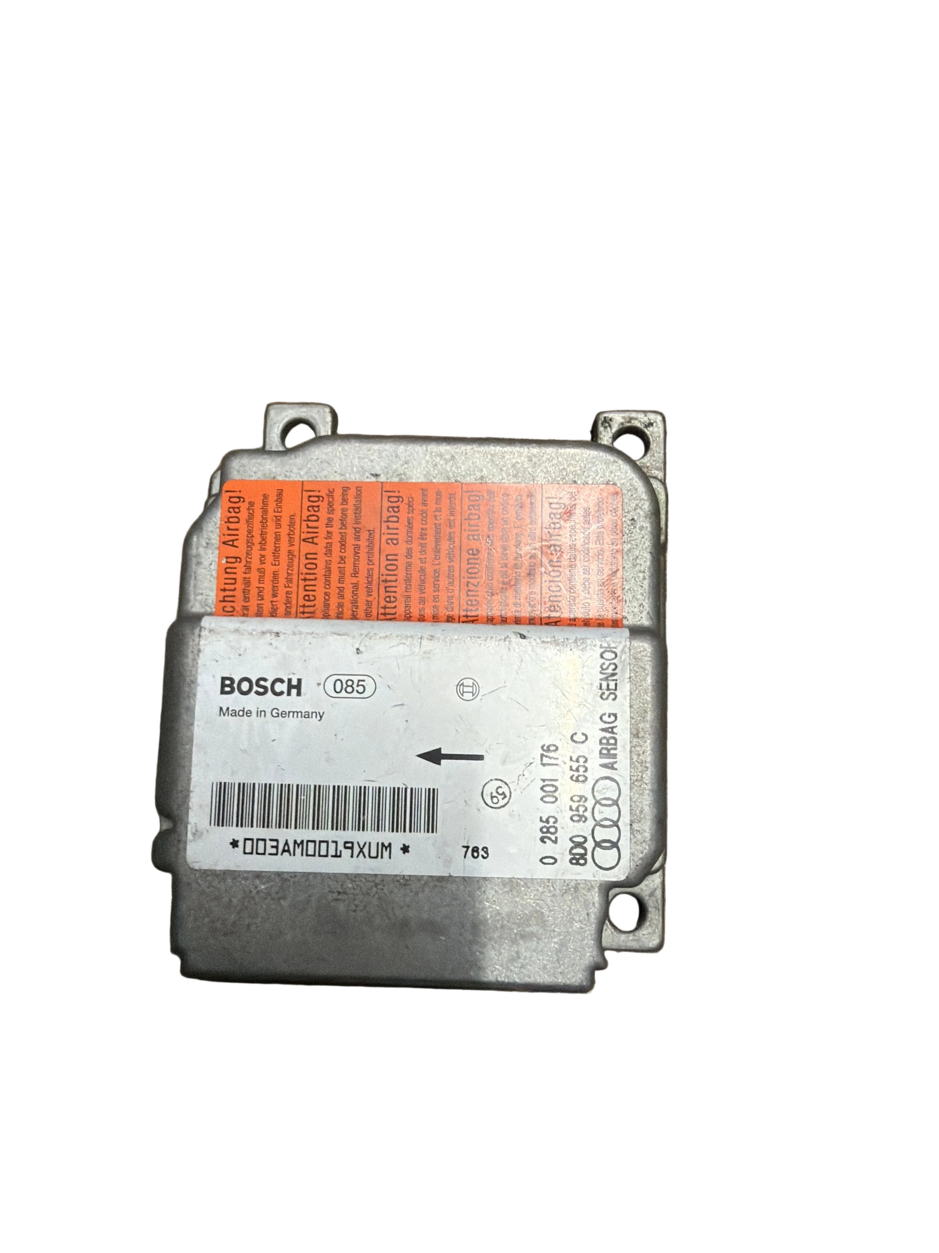 0285001176 8D0959655C Audi Airbag Steuergerät Bosch Original