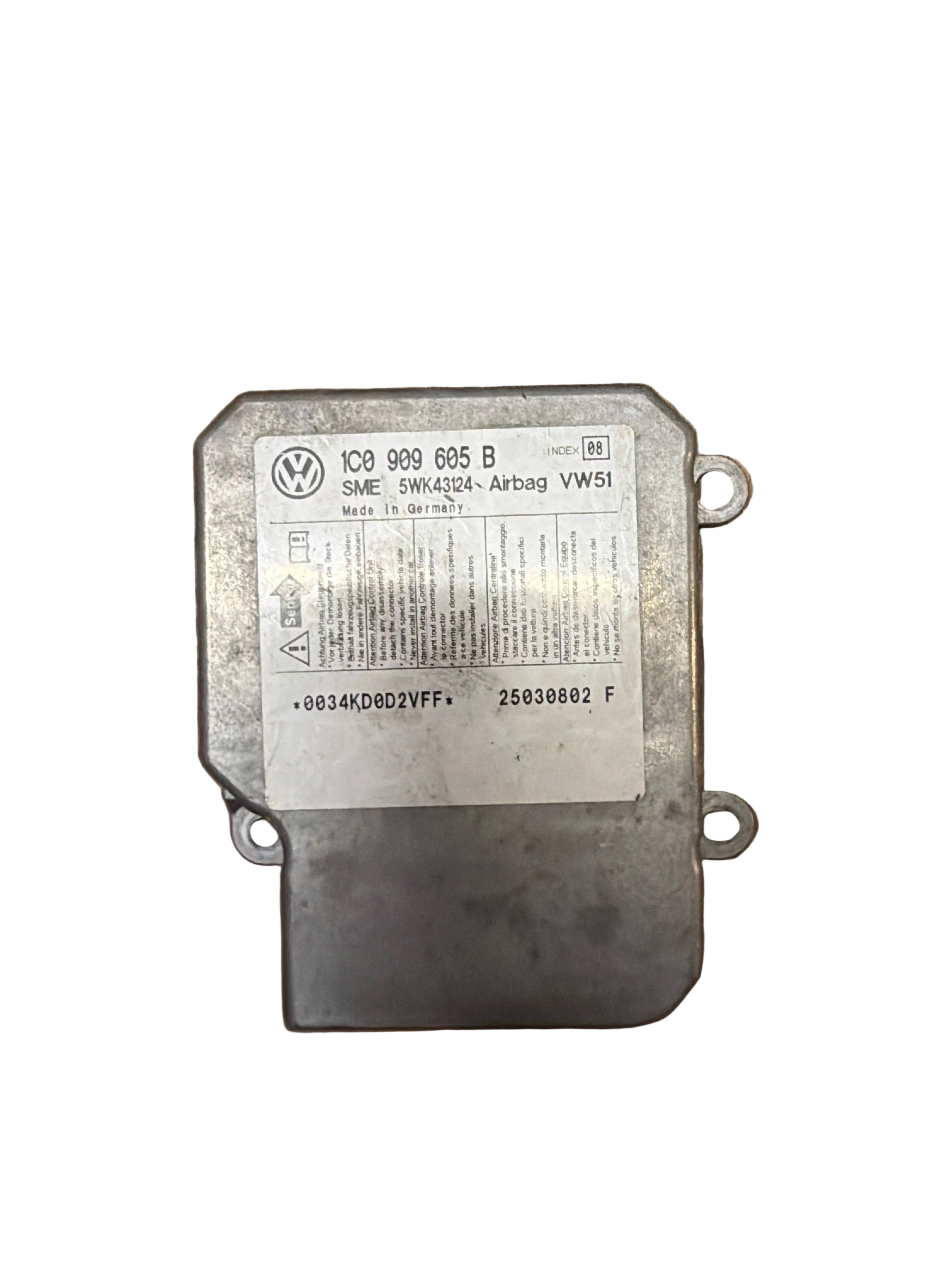 1C0909605B VW Passat Airbag Sensor Original