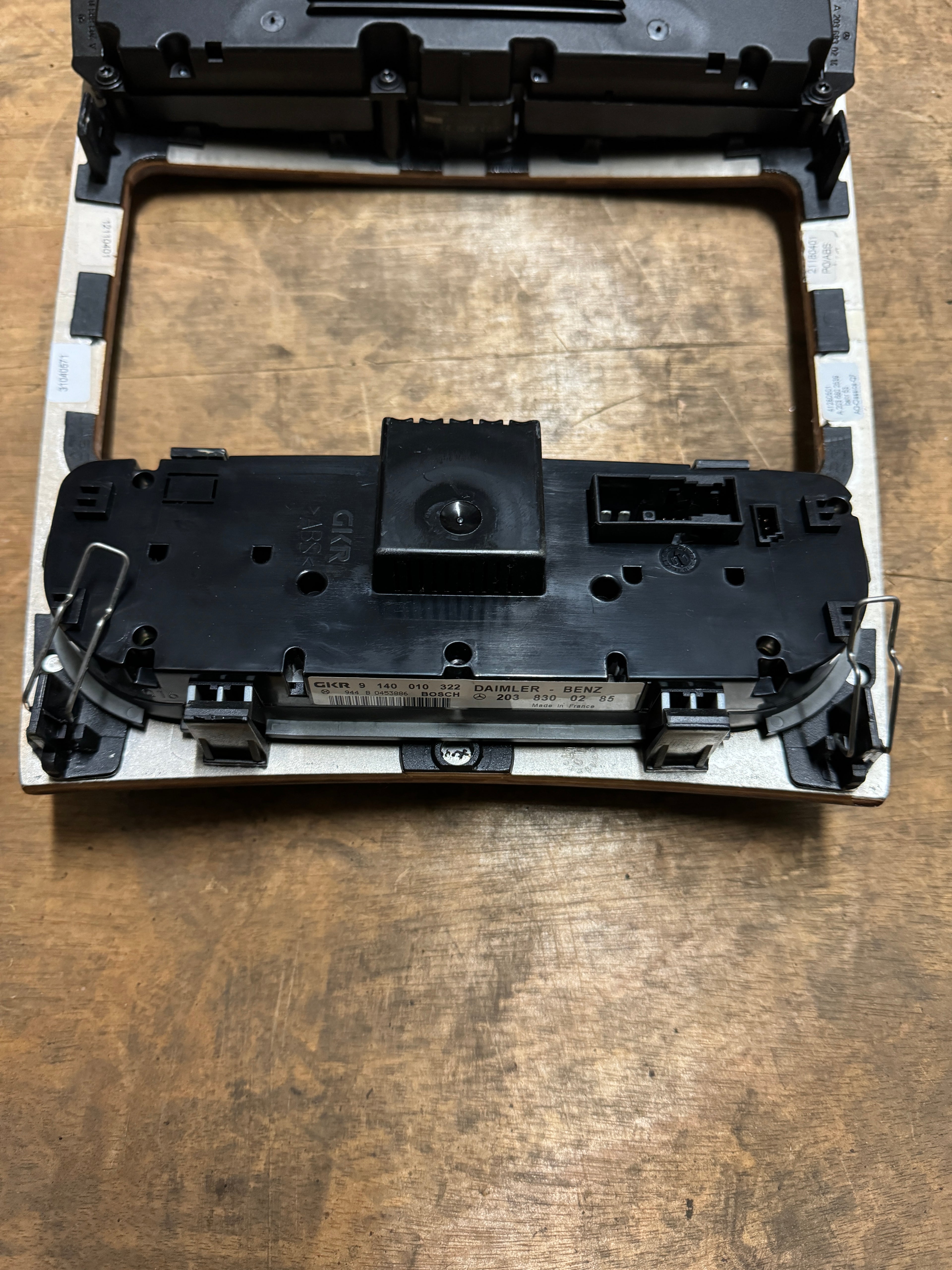 Mercedes Benz Klimabedienteil Original 2038300285 gebraucht